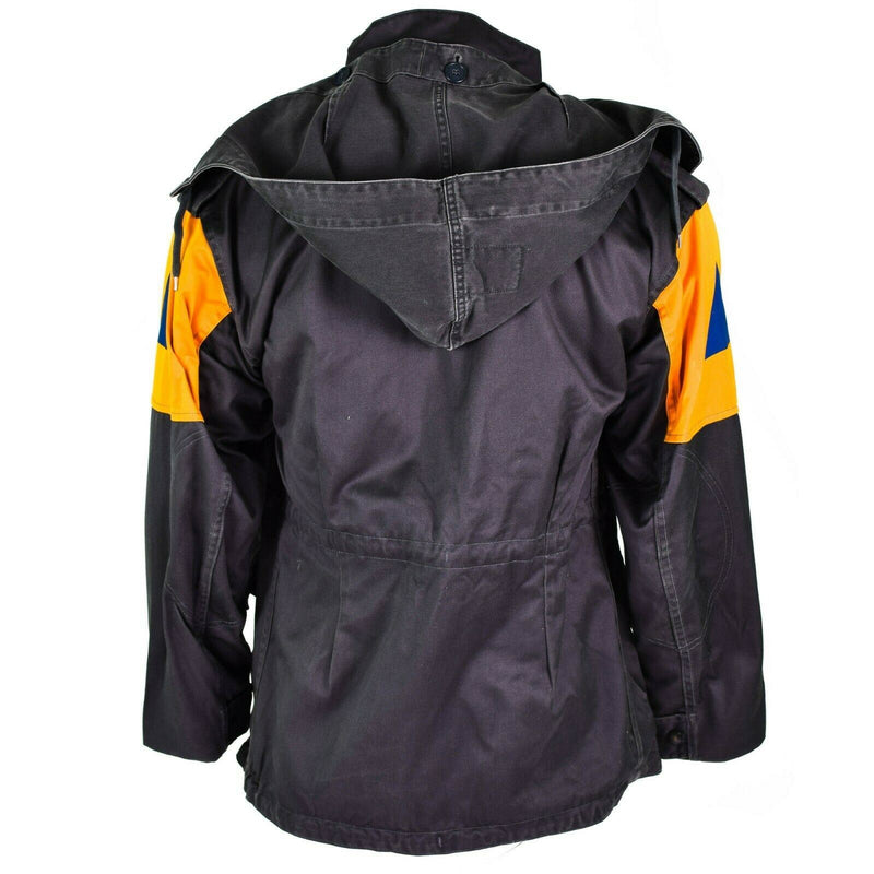 Original dänische Armee Kampfjacke M84 Dänemark Zivilschutz grau Feld Überschuss