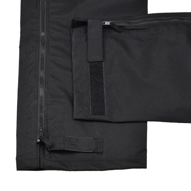 Original britische Metropolitan-Polizeihose, wasserdichte Outdoor-Regenhose, schwarz