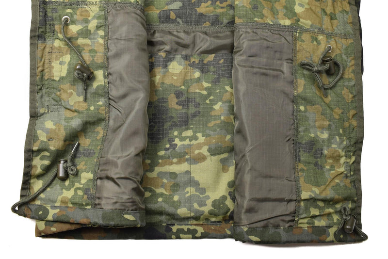 Mil-Tec Brand Jacke RipStop Smock Bundeswehr Flecktarn Camo Parka Herrenbekleidung
