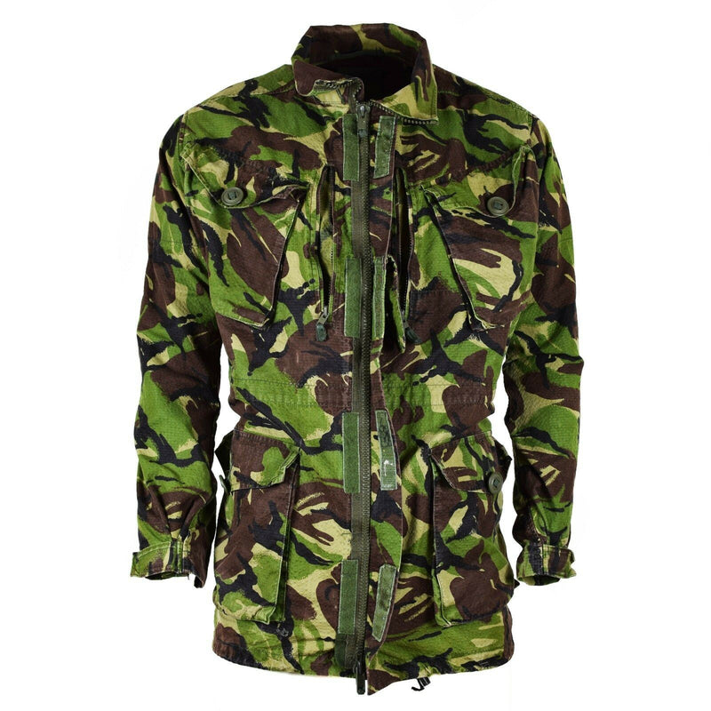 Original Britische Armee Militär Kampf DPM Dschungel Jacke Parka 95 Smock Rip Stop