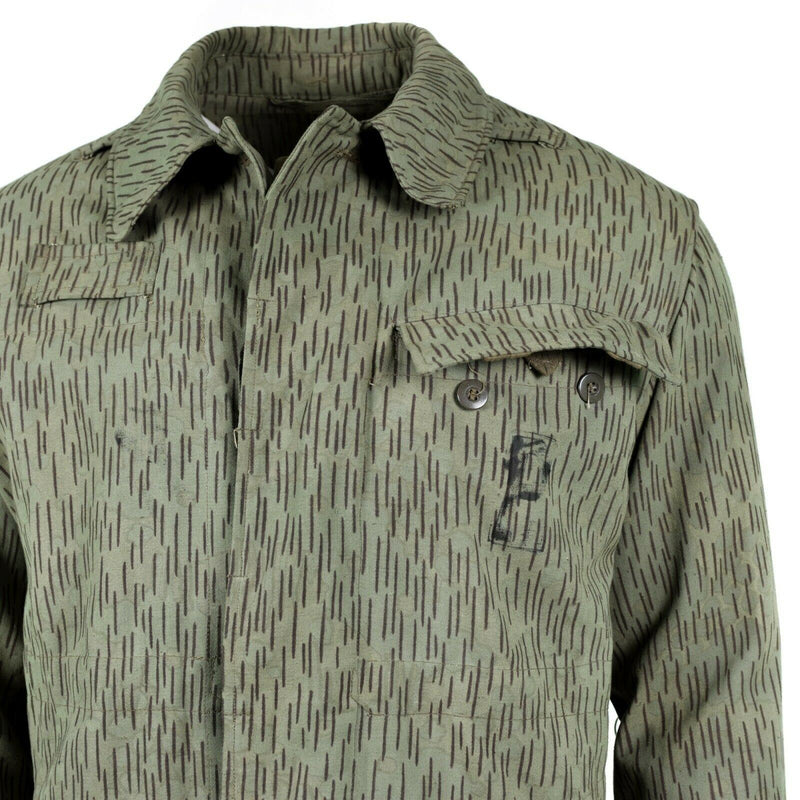 Original tschechische Armee Militär Kampf M60 Feldjacke Parka Regentropfen Camouflage 