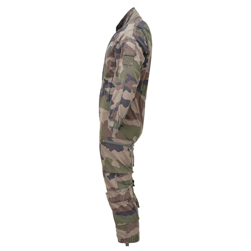 Echter französischer Militäroverall, Marineblauer Mechaniker-Overall, geräumige Passform, CCE Camouflage