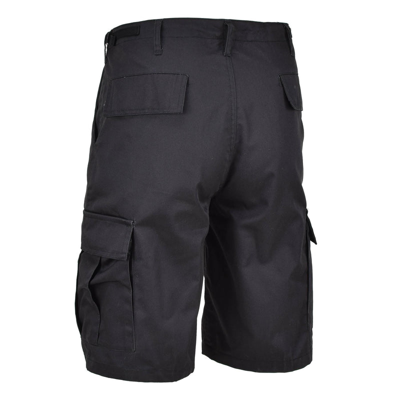 Mil-Tec Brand Militär-Stil Truppen Bermuda Kampfuniform Armee Shorts schwarz