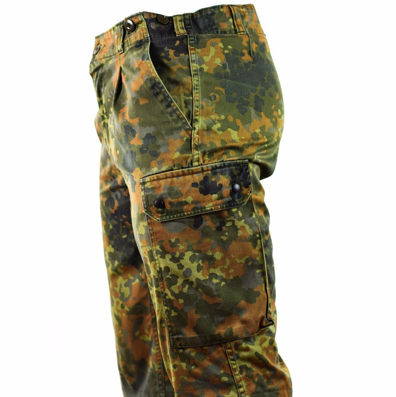 Original Bundeswehr Shorts Kampffeld Flecktarn Camouflage Bermuda