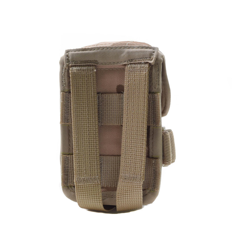 Original Tschechische Militär-Granatentasche mit Molle-Schnalle, taktische Wüstentarnung