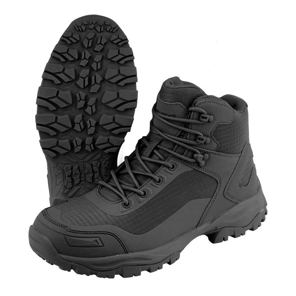 MIL-TEC taktische leichte Stiefel rutschfeste Schnürsenkel schwarze Wander-Outdoor-Schuhe