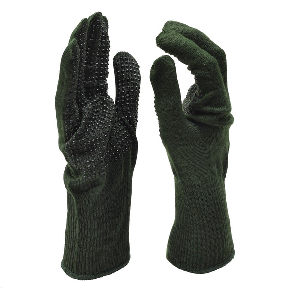 Echte britische Militärhandschuhe aus gestricktem Nomex, taktisch, flammhemmend