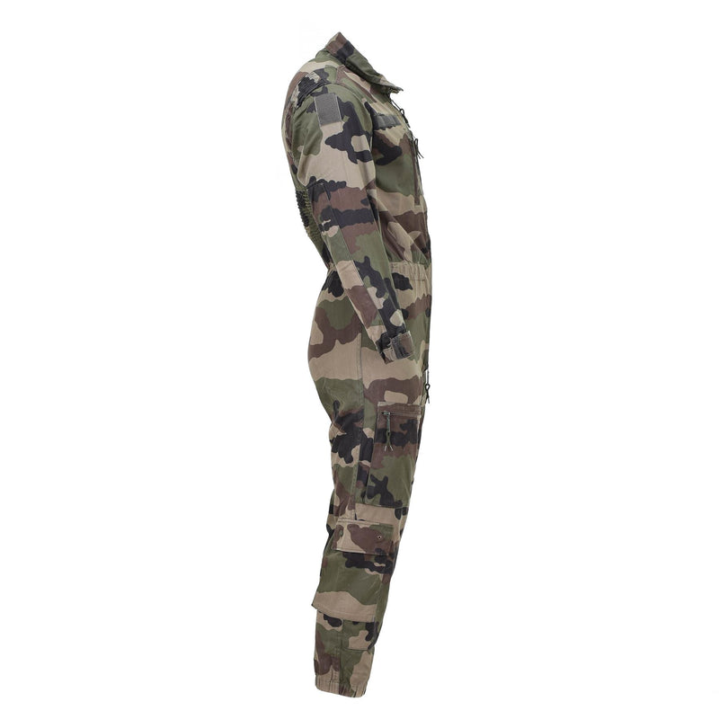 Echter französischer Militäroverall, Marineblauer Mechaniker-Overall, geräumige Passform, CCE Camouflage