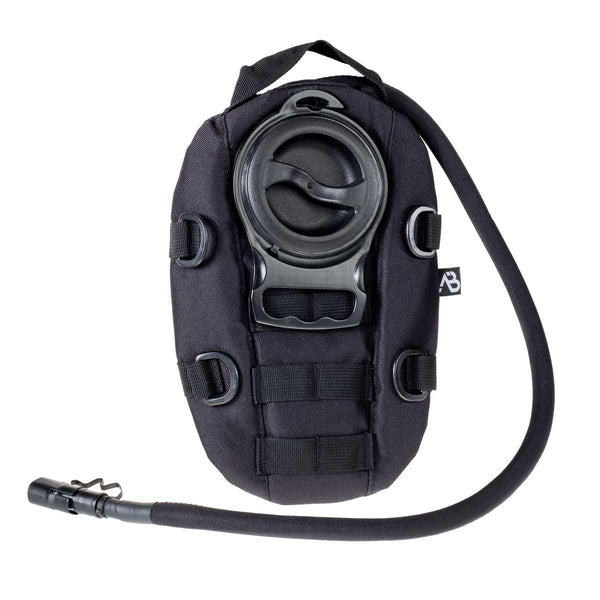 A.Blochl Trinkrucksack kompakt Trekking Wasserbeutel 1,5Liter MOLLE schwarz NEU