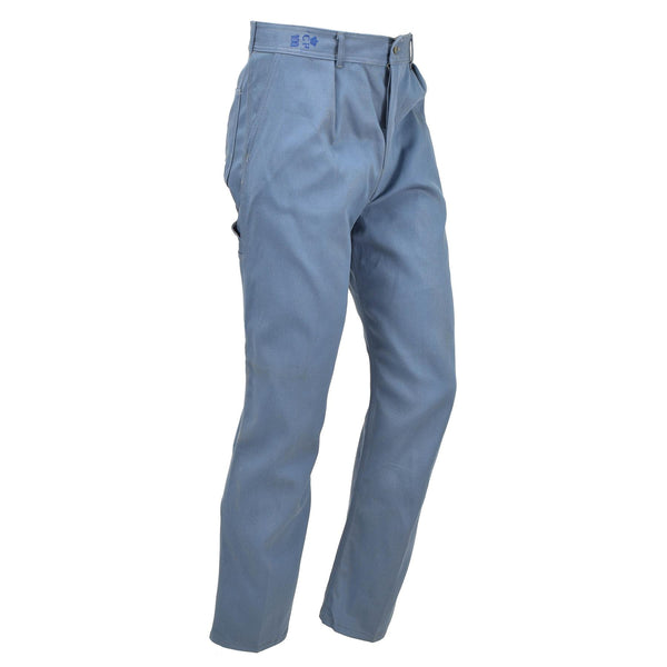 Original dänische Militärhose, lässige Personalhose der dänischen Armee, blau, NEU