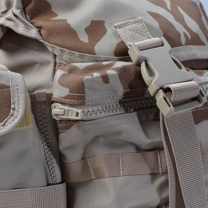 Original Tschechische Republik Militär Molle Rucksack Wüstentarn 30l Schnellverschluss