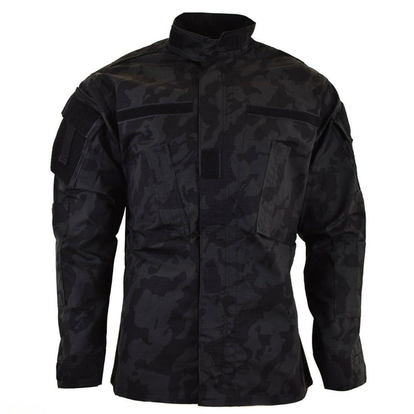 Marke armee militär stil kampf jacke ACU ripstop nacht camo feld uniform