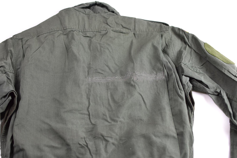 Original Bundeswehr Aramidfaser Fliegeranzug Overall Pilotenoverall Grün