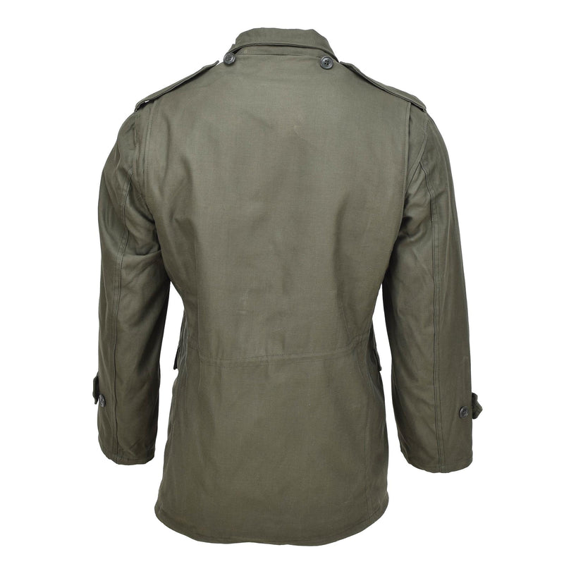 Echte griechische Militär M65 Feldjacke US-Typ oliv Armeeuniform Überschuss NEU