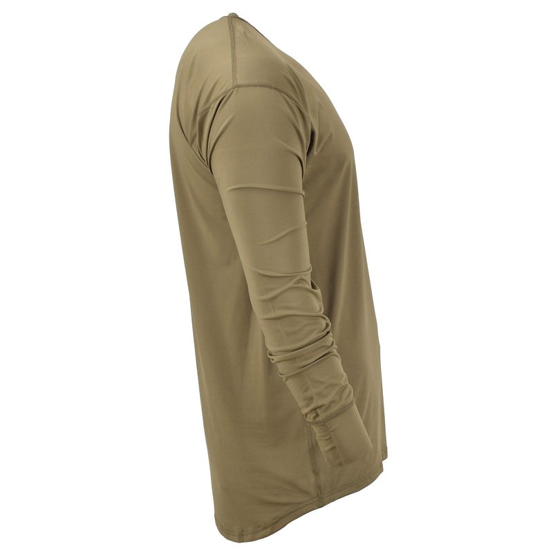 Original Britische Armee MTP Thermo-Unterhemd Braun Militärüberschuss NEU
