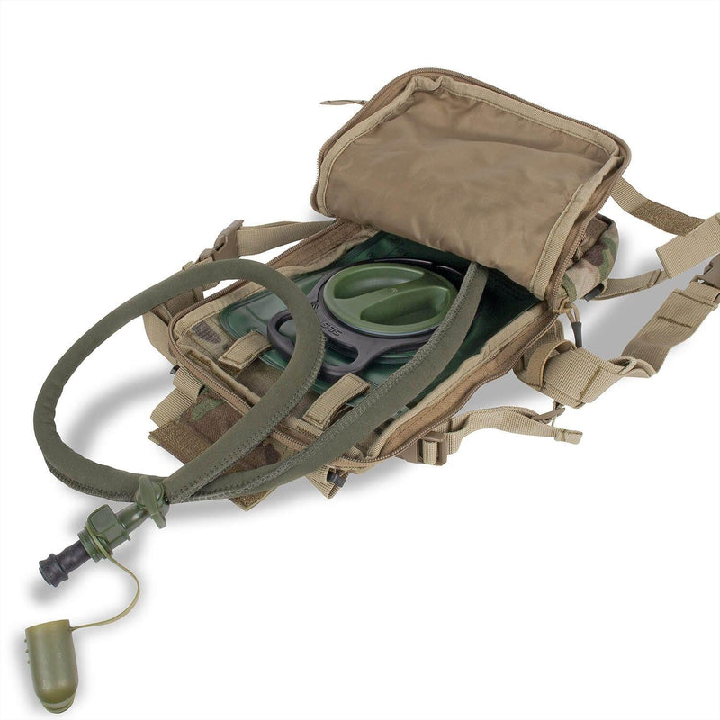 A.Blochl TF2 Trinkrucksack Trekking MTP Camo Wasserbeutel 1,5Liter MOLLE Typ Befestigung