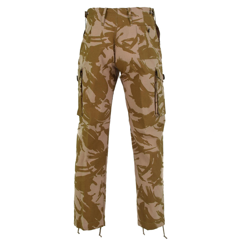 Echte britische Armee Kampfhose DPM Wüstenhose Ripstop feuerhemmend NEU