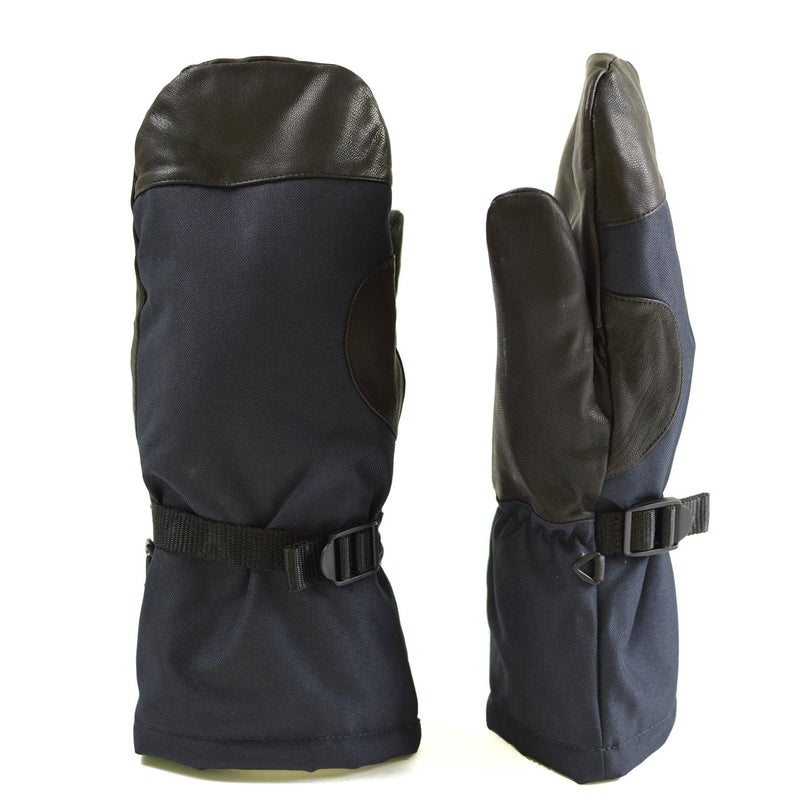 Original niederländische Armee Fäustlinge NATO Winterhandschuhe Militär blau Marine maritim NEU
