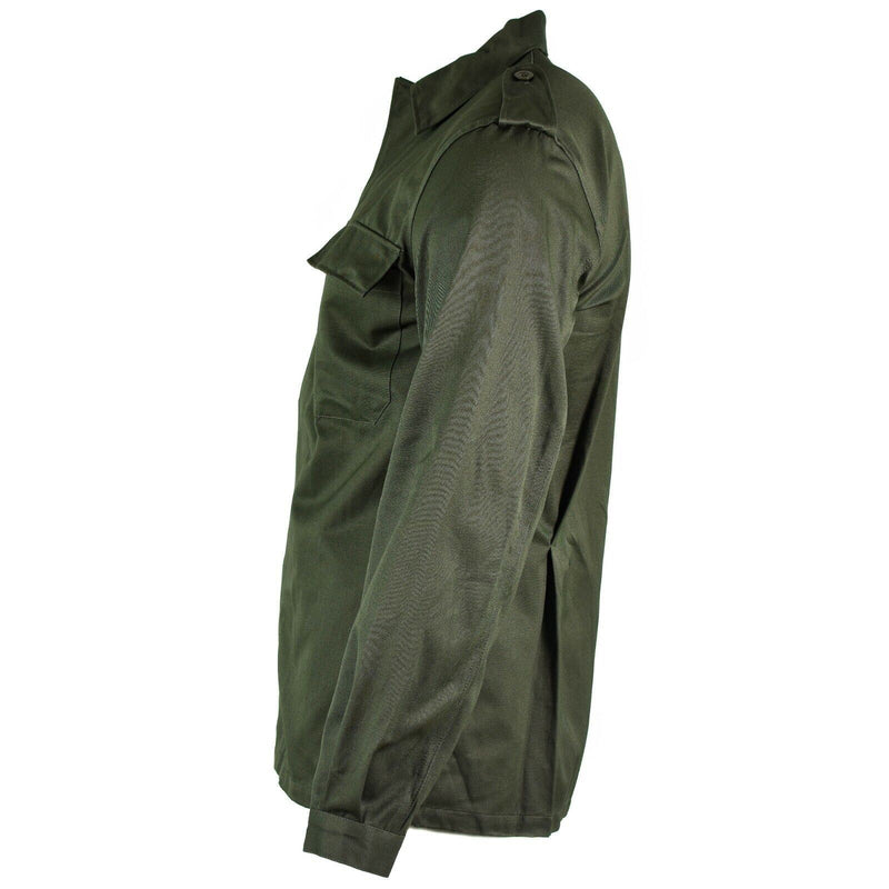 Original belgische Armee Feldjacke Militär BDU Olivhemd Militärkampf NEU
