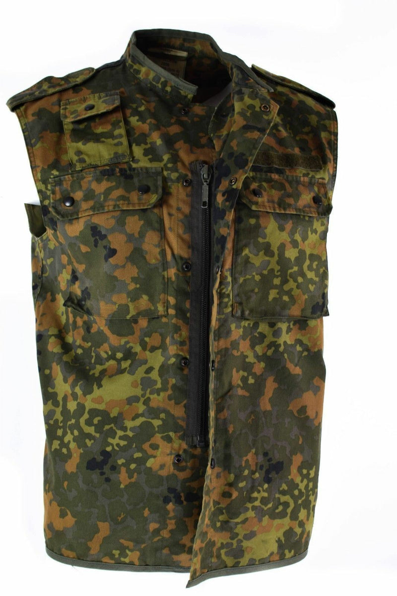 Original DEUTSCHE ARMEE WESTE MIT REISSVERSCHLUSS flecktarn camo taktischer Kampf BW Armee Ausgabe