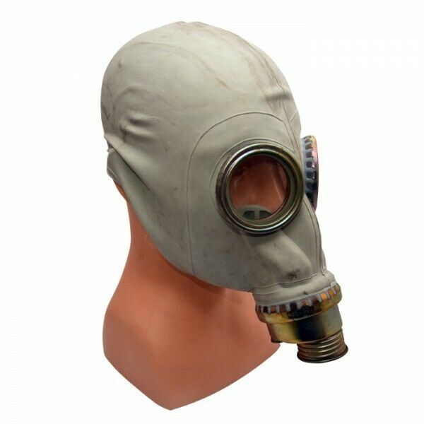 Polnische Gasmaske aus Polen, MP3, MUA Only, Maske, echter Atemschutzüberschuss, 1970er Jahre