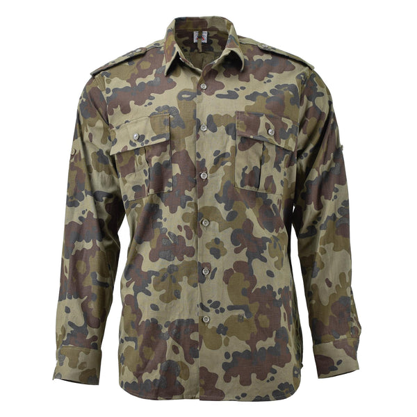 Original rumänische Militärhemden, leichte Felduniform M94, Mosaik-Tarnung