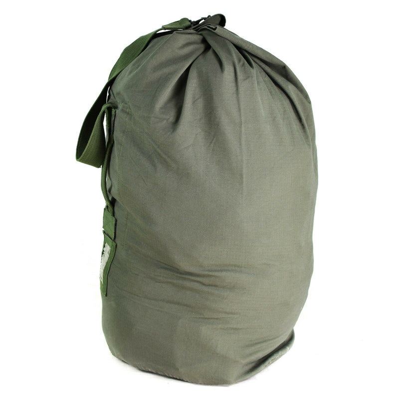 Original holländischer Militär Seesack 100Liter Ripstop Sack Canvas Kit oliv