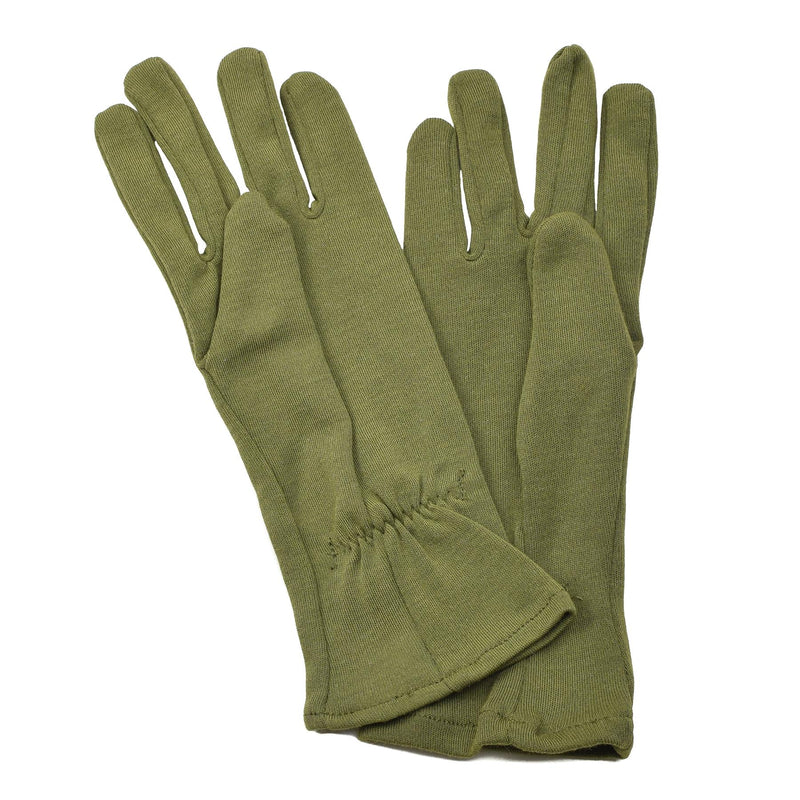 Echte britische Armeehandschuhe, olivfarbene Handwärmer, feuerfeste Faserhandschuhe, NEU