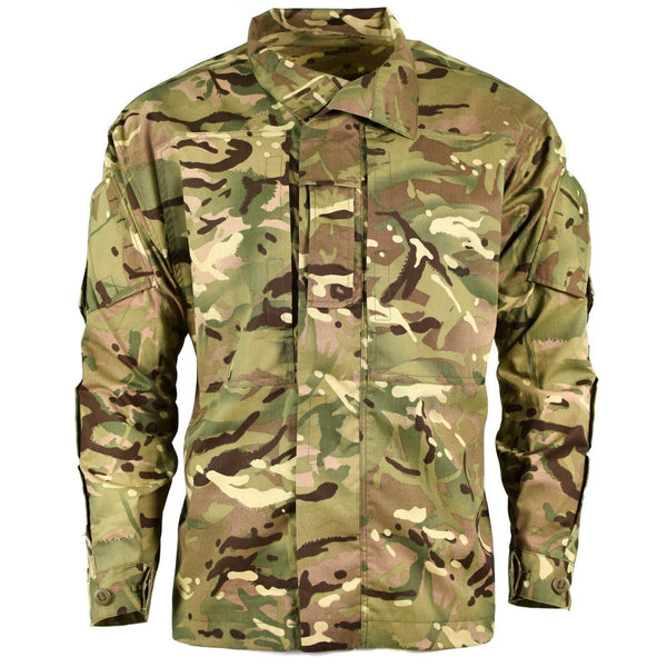 Echte britische Armeejacke Kampf MTP Camouflage Feldhemd leichtes Militär NEU