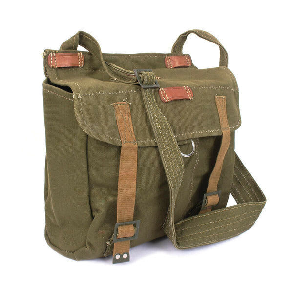 Original rumänische Armee Brotbeutel Militär Überschuss Olive Canvas Brotbeutel Überschuss