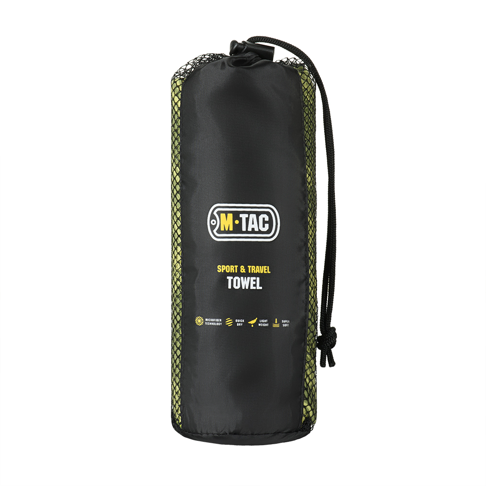 M-TAC Mikrofaser-Handtuch, 150 x 75 cm, schnell trocknend, für Outdoor, Reisen, Camping, Grün