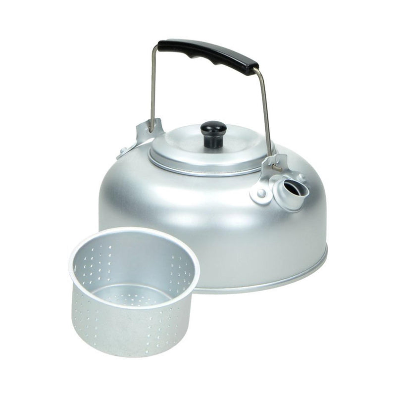 MIL-TEC Campingkocher-Set Outdoor Kochgeschirr Set Spiritusbrenner Aluminium Topf Pfanne