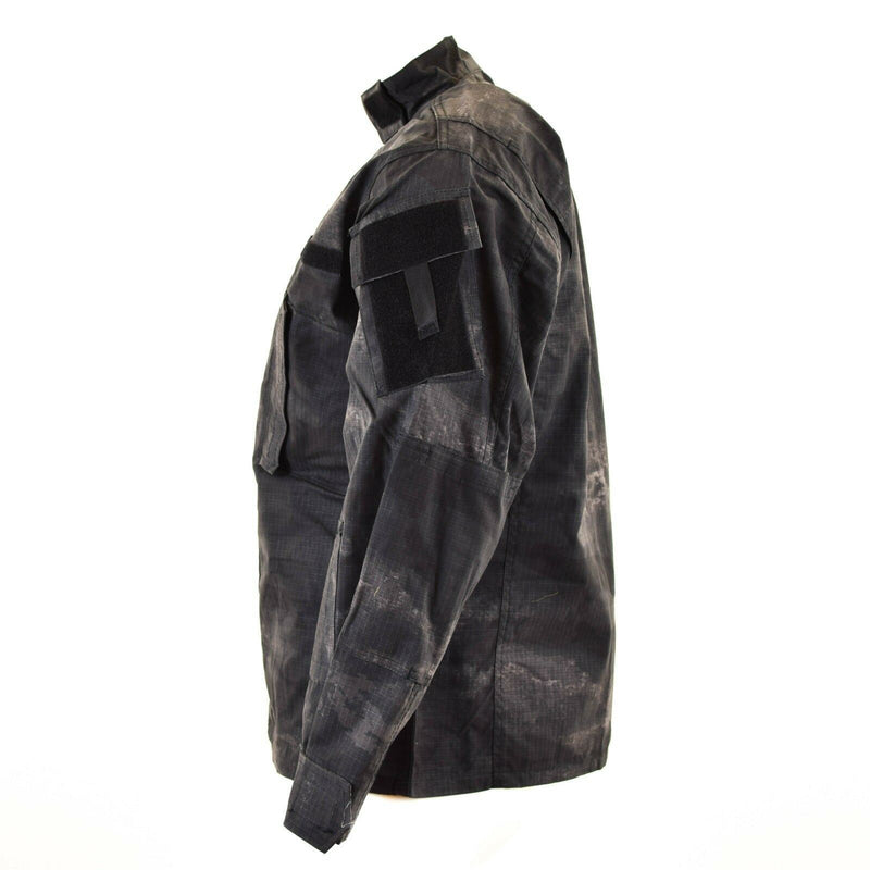 Marke Armee Militär US Stil Kampfjacke ACU Ripstop grau camo Felduniform