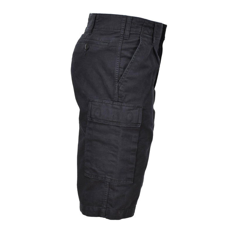 Leo Kohler Militärpersonal Bermuda Shorts knielange Wandershorts Schwarz