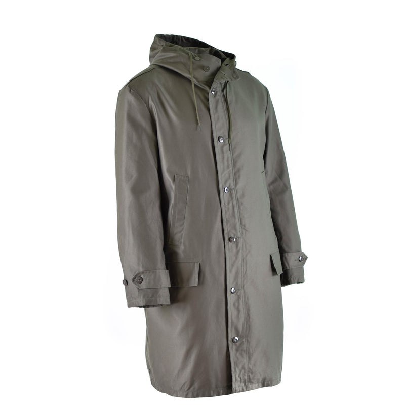 Original Bundeswehr Parka oliv Militär Überschussjacke langer Mantel OD Vintage NEU
