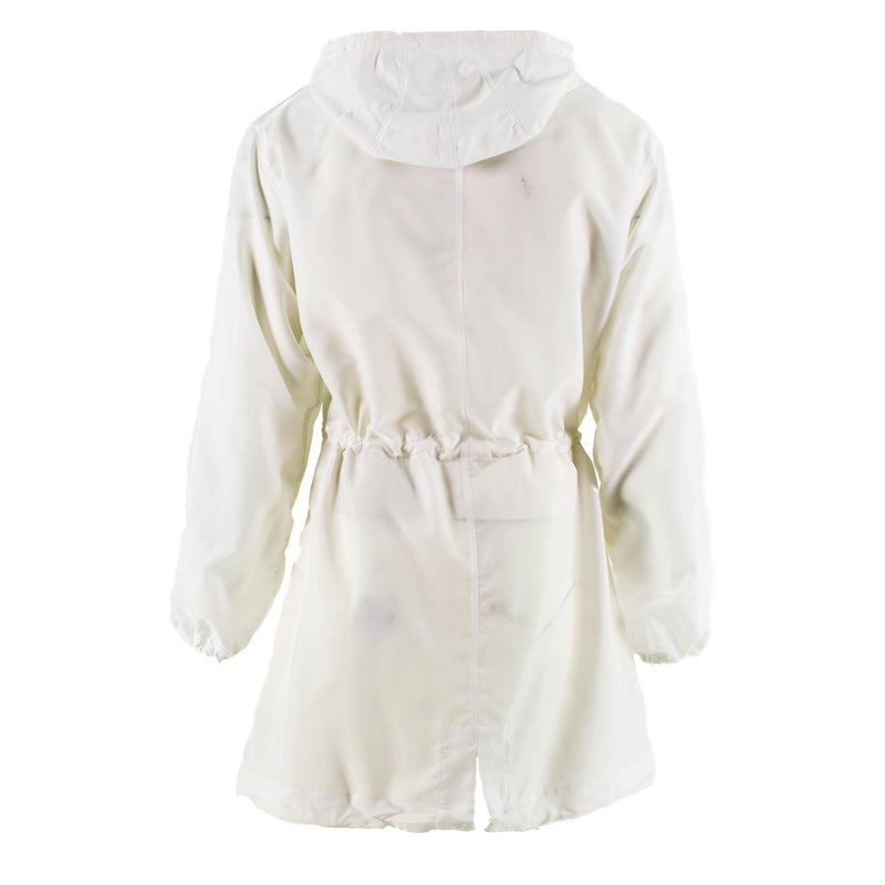 Original niederländische Armee Schneejacke Winter BDU weiße Außenschicht Militärausgabe NEU