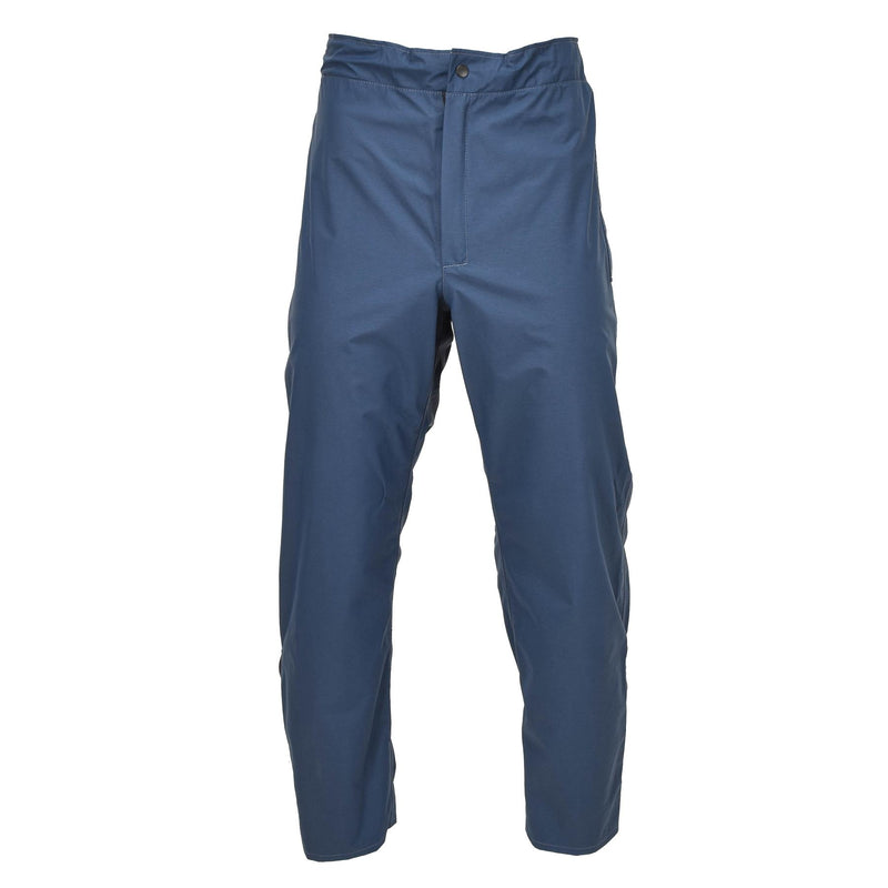 Original britische Royal Air Force Hose, wasserdichte blaue RAF-Regenhose