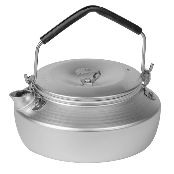 Trangia 0,6L wasserkocher deckel aluminium leicht falten griff camping kochen