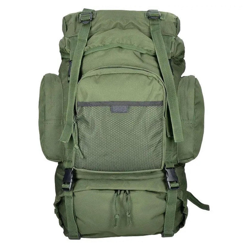 MIL-TEC COMMANDO Wanderrucksack 55 Liter wasserdichte Hülle grün großer Daypack