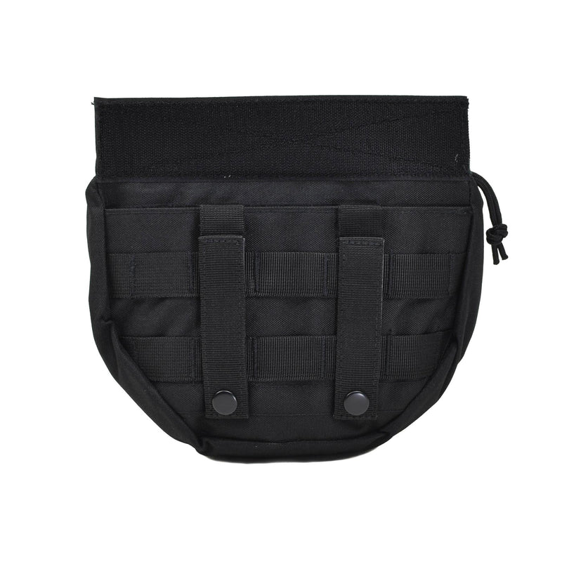MIL-TEC Dropdown-Tasche klein taktische Mehrzwecktasche Frontpanel Molle Typ schwarz