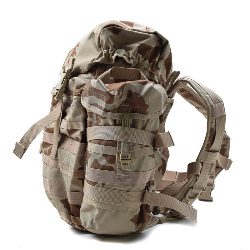 Original Tschechische Republik Militär Molle Rucksack Wüstentarn 30l Schnellverschluss