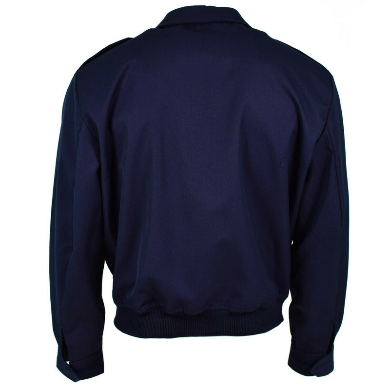 Original spanische Luftwaffenjacke Bomber blau Flugbesatzung NEU