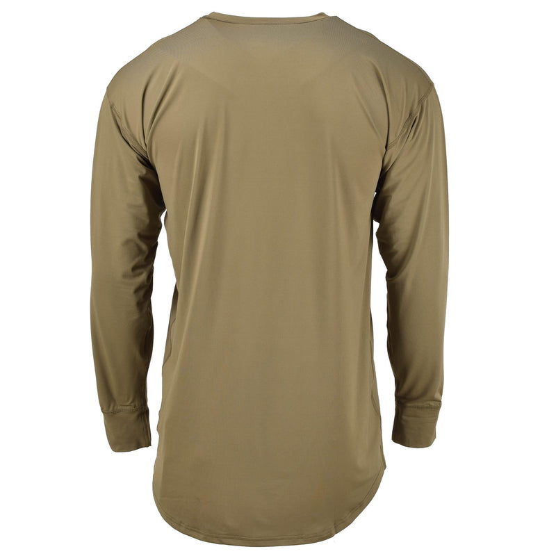 Original Britische Armee MTP Thermo-Unterhemd Braun Militärüberschuss NEU