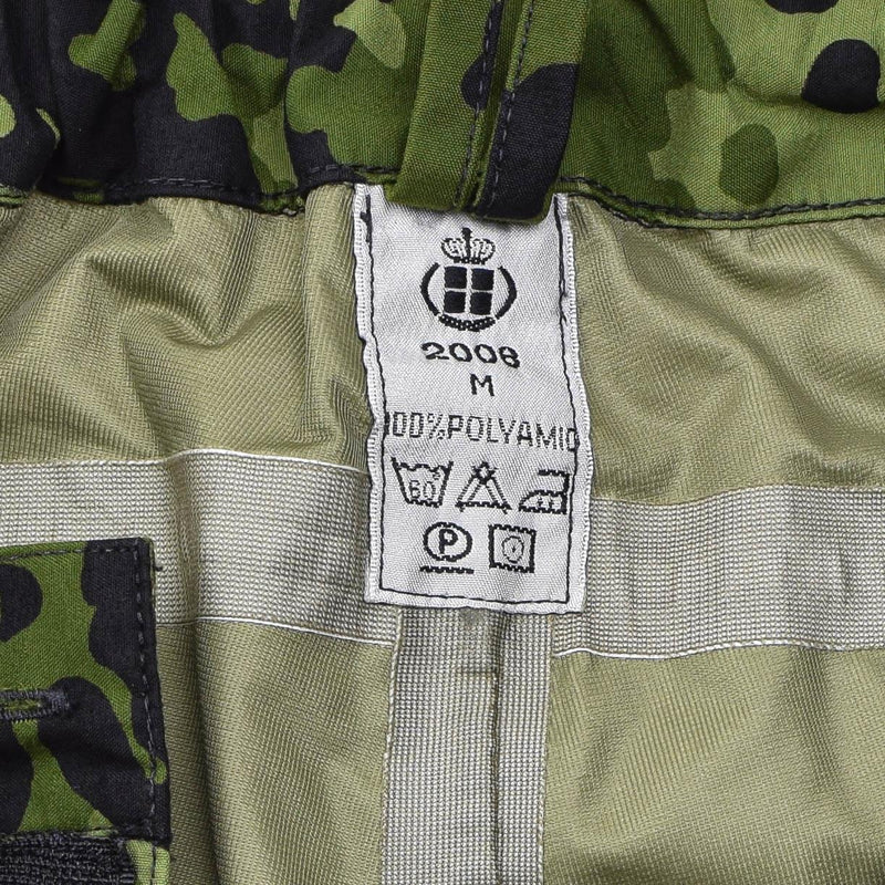 Original dänische Armee Regenhose camo M84 wasserdichte taktische Kampfhose NEU