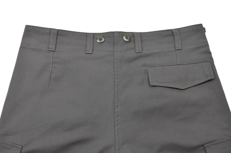 Leo Kohler Feldhose Kampfhose Militär Truppen Cargohose Baumwolle uni oliv
