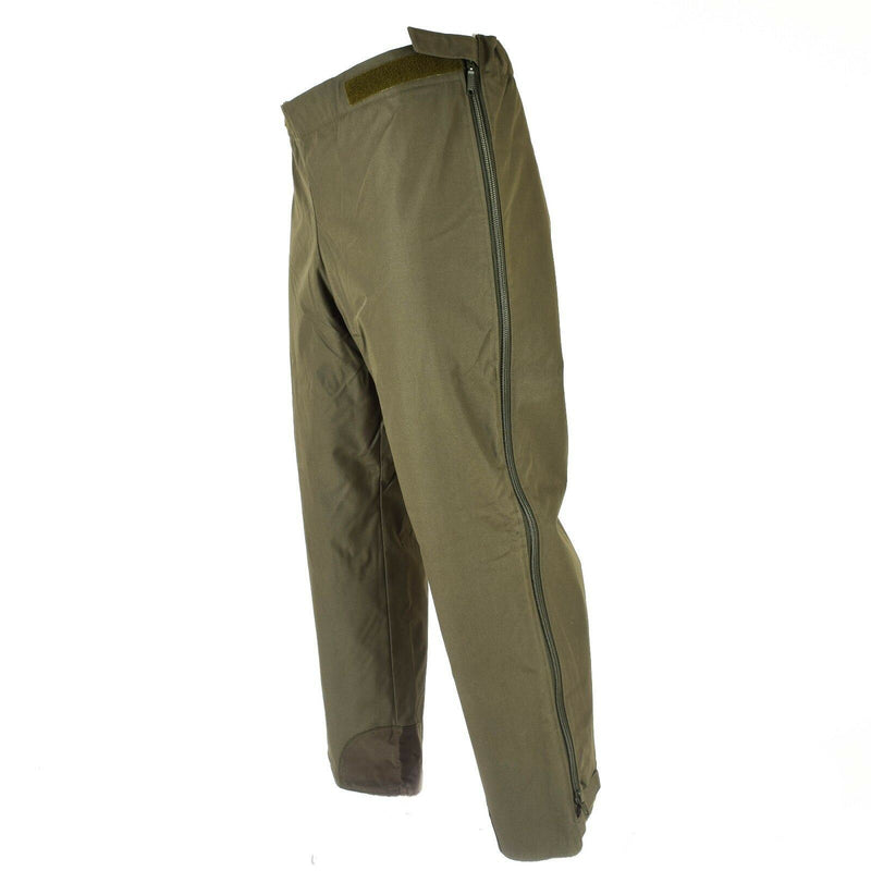 Original Bundeswehr OD Olive Winterhose Militär wasserdichte Überhose