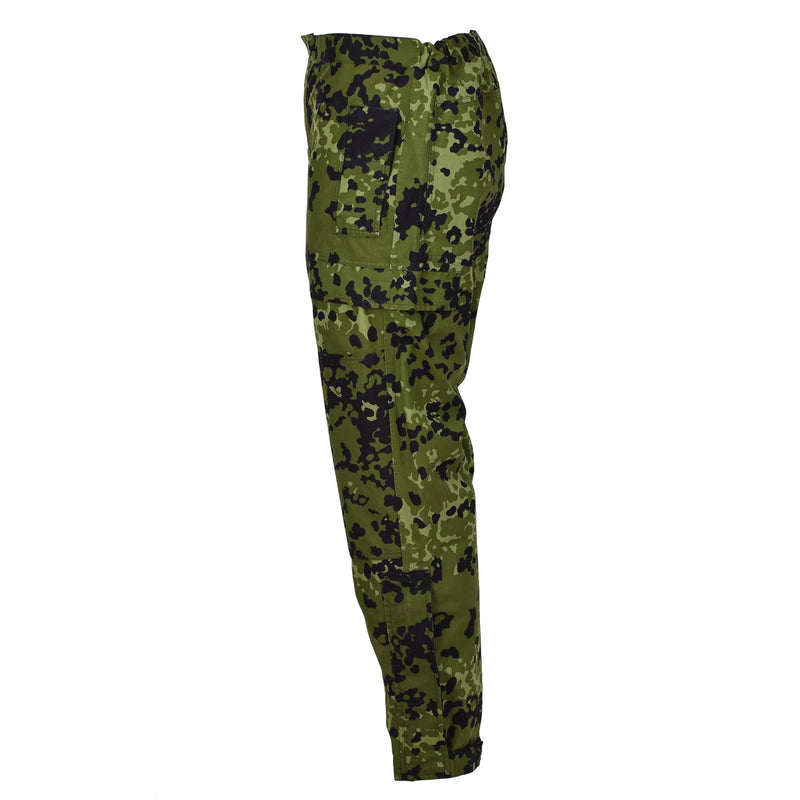 Original dänische Armee Regenhose camo M84 wasserdichte taktische Kampfhose NEU