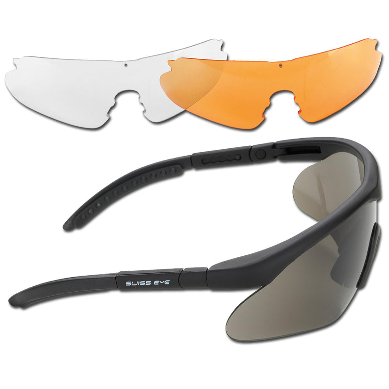 SWISS EYE Wide Schießbrille ballistisch taktischer UV400 Augenschutz