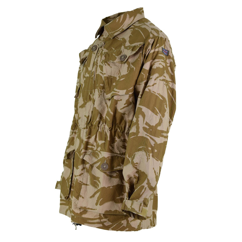 Original britische Armee Jacke Smock Wüste Camouflage Ripstop Parka Militär Ausgabe NEU