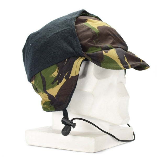 Original britische Armee DPM Camo wasserdichte Gore Tex Kappe gefüttert Kaltwetter Hut neu